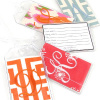 Personalized Printed Cotton Luggage Tags